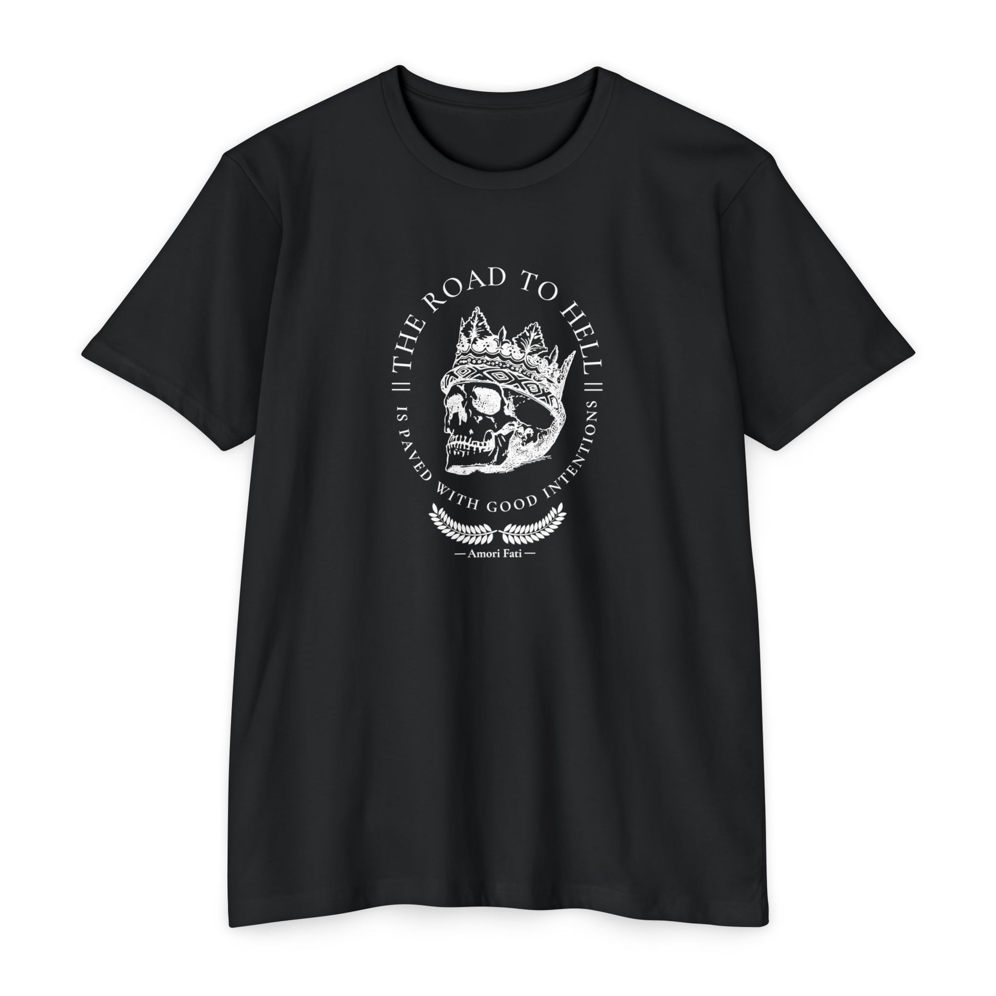 Motivational Gym Tee | Stoic Fitness Shirt for Men | Good Intentions Shirt