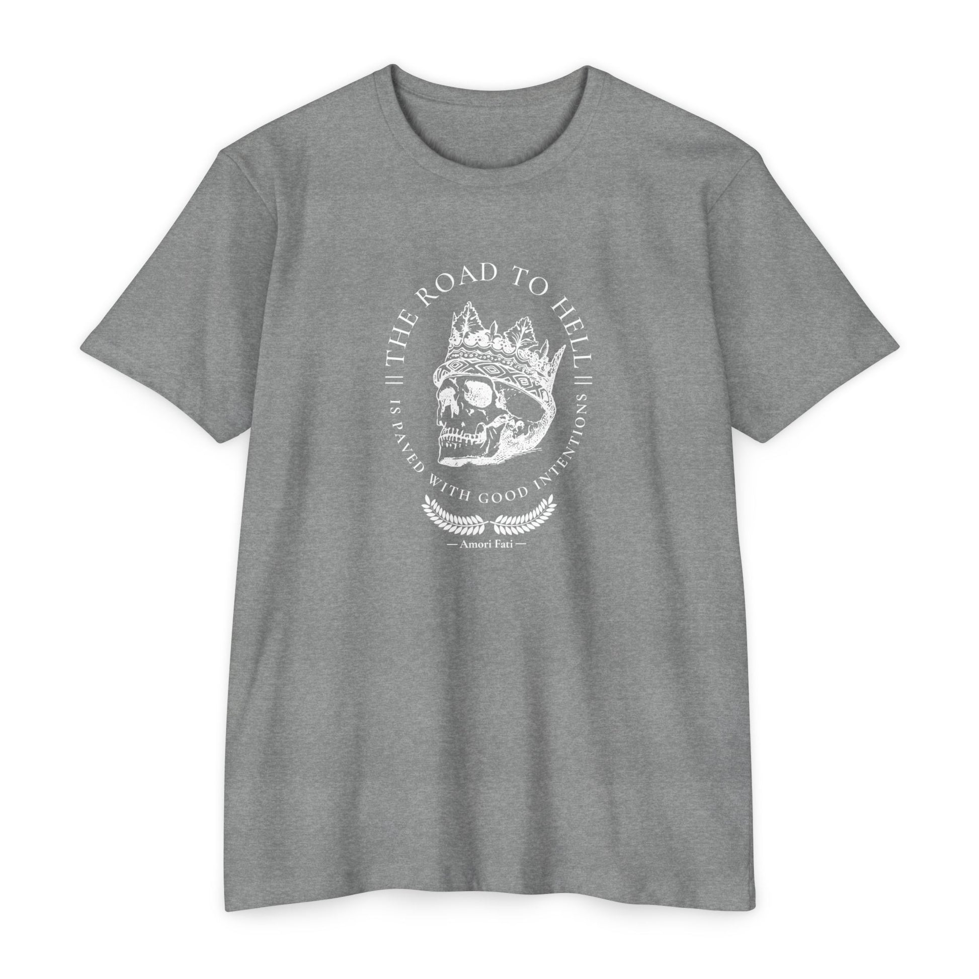 Motivational Gym Tee | Stoic Fitness Shirt for Men | Good Intentions Shirt