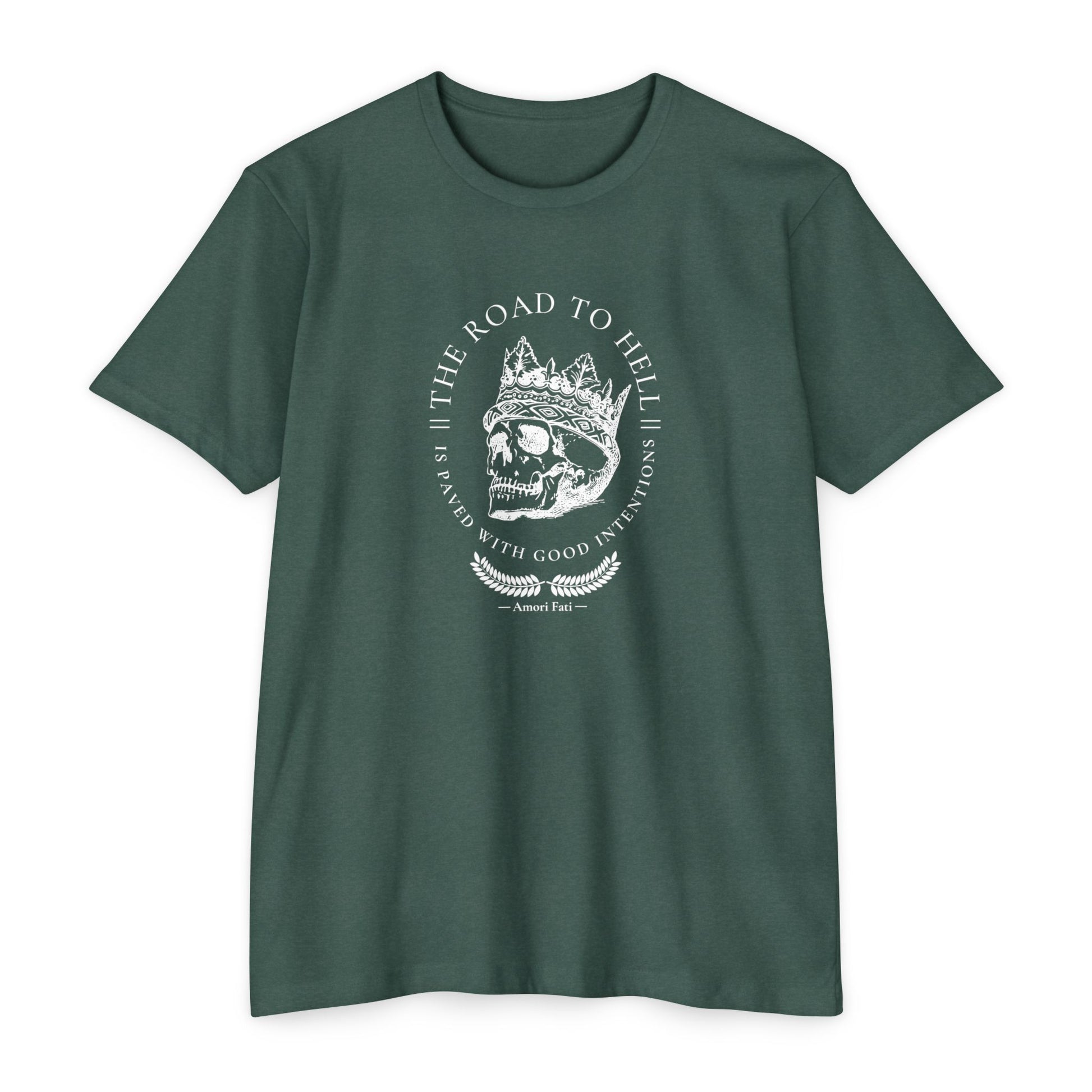Motivational Gym Tee | Stoic Fitness Shirt for Men | Good Intentions Shirt