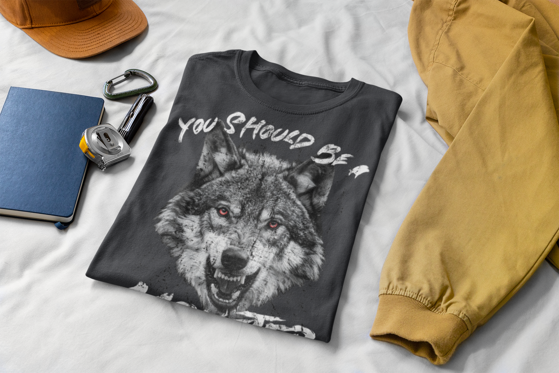 Motivational Gym Tee for Men | Alpha Mindset Tee | Be a Monster