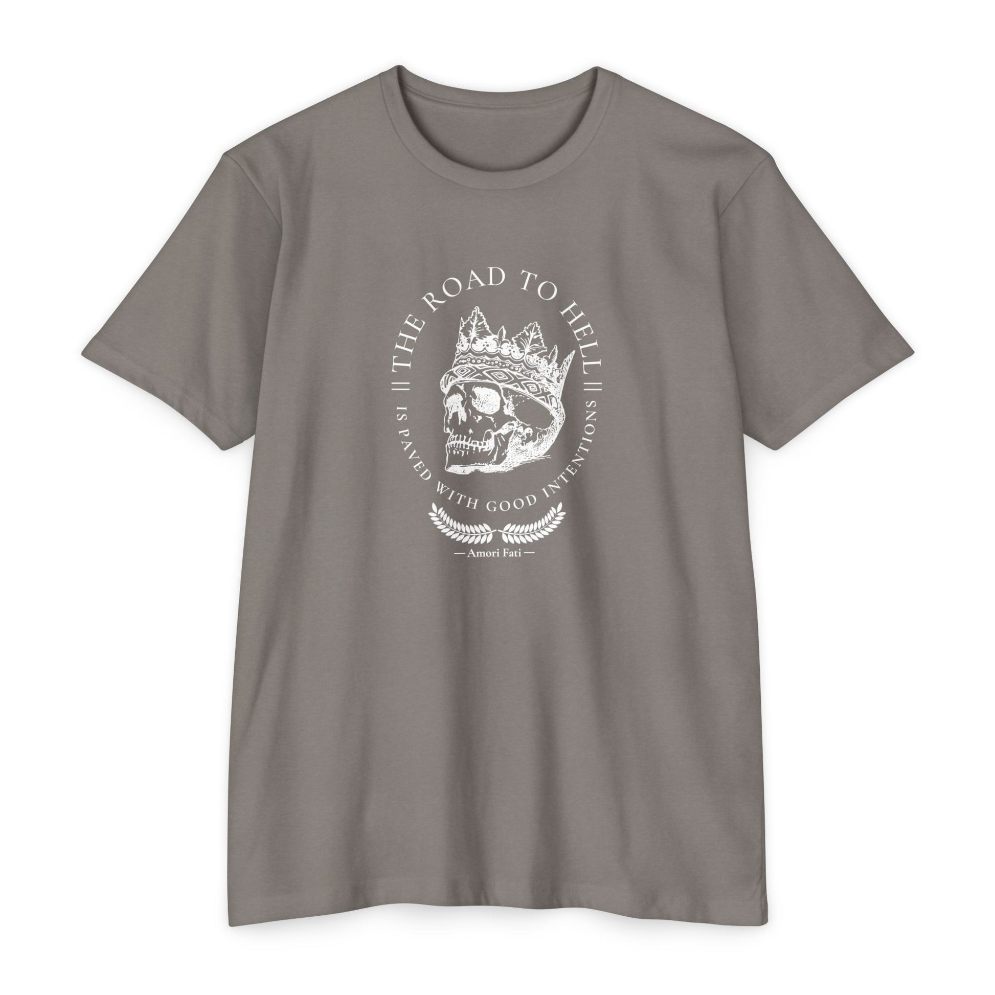Motivational Gym Tee | Stoic Fitness Shirt for Men | Good Intentions Shirt