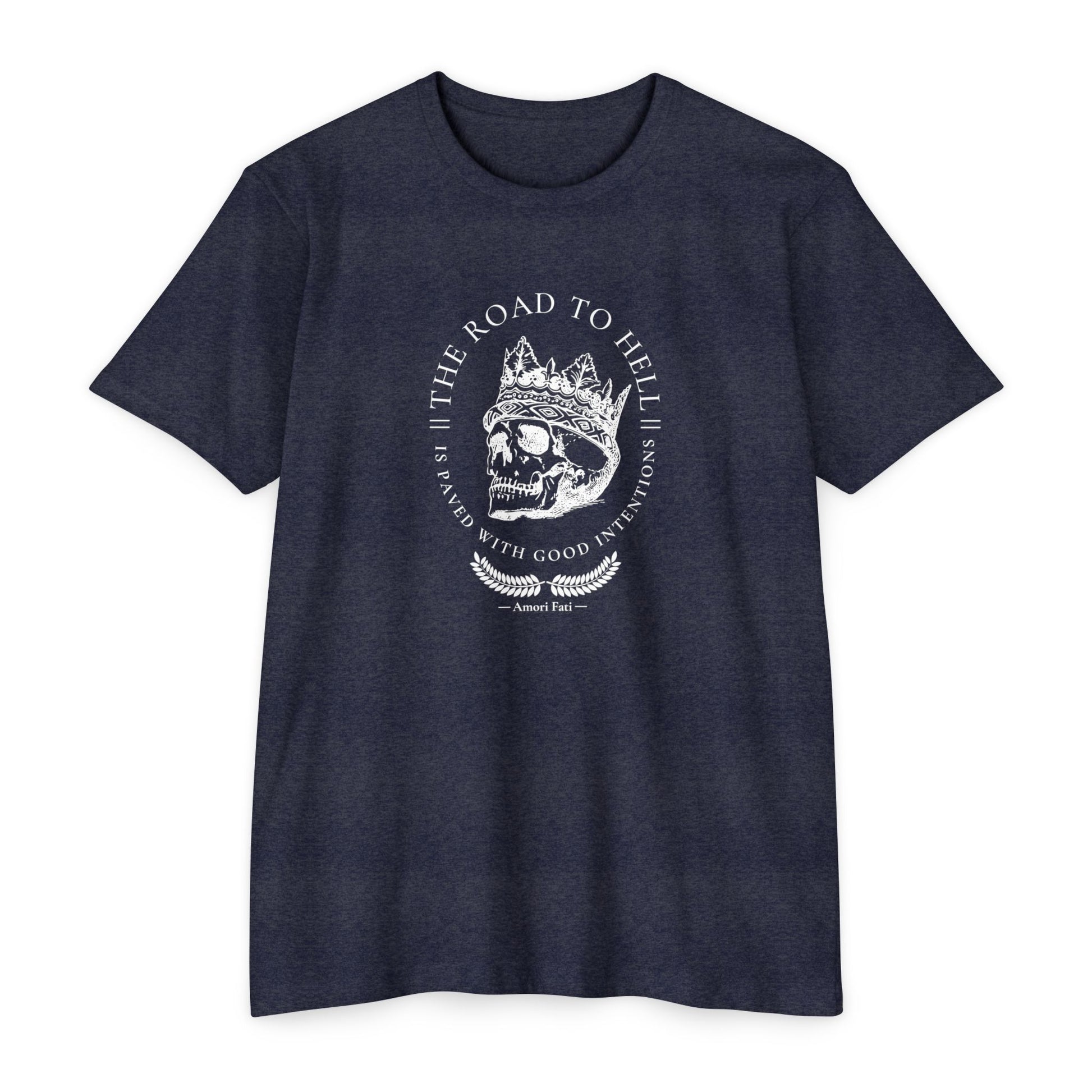 Motivational Gym Tee | Stoic Fitness Shirt for Men | Good Intentions Shirt