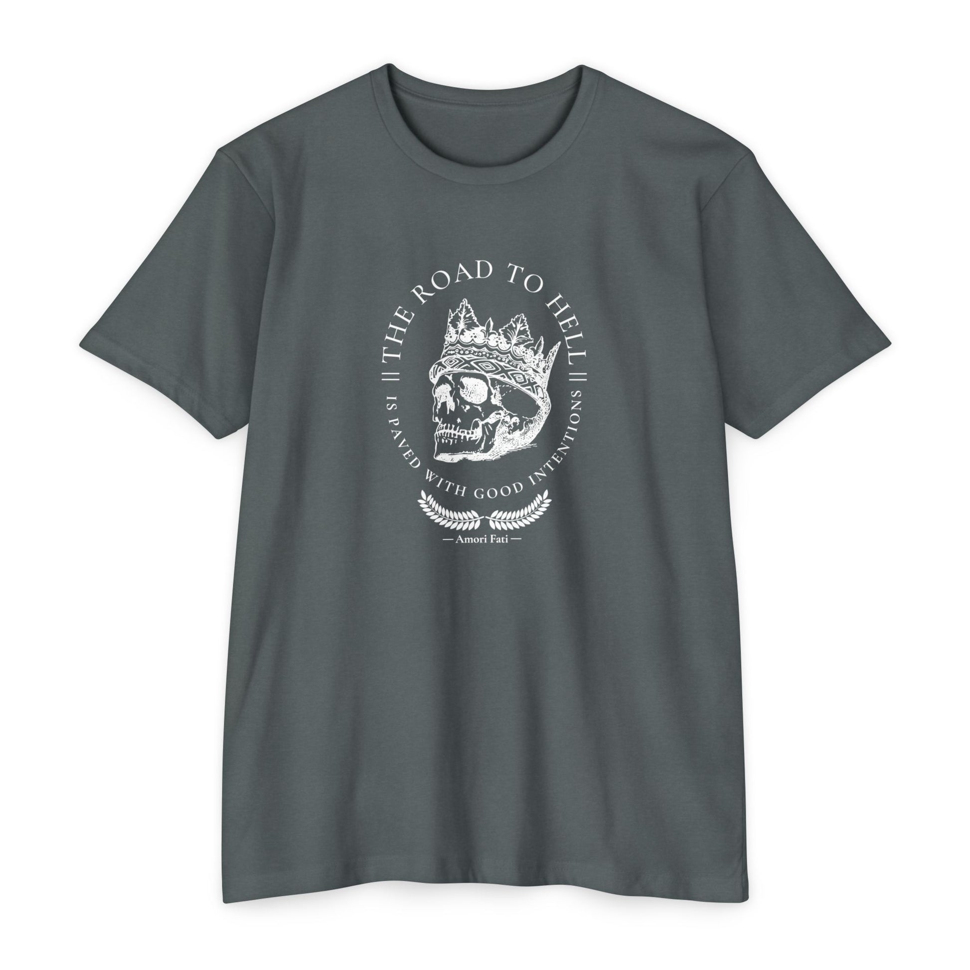 Motivational Gym Tee | Stoic Fitness Shirt for Men | Good Intentions Shirt